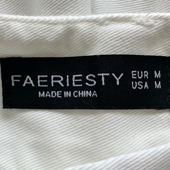 Faeriesty White to green ombre pants - Picture 6 of 8